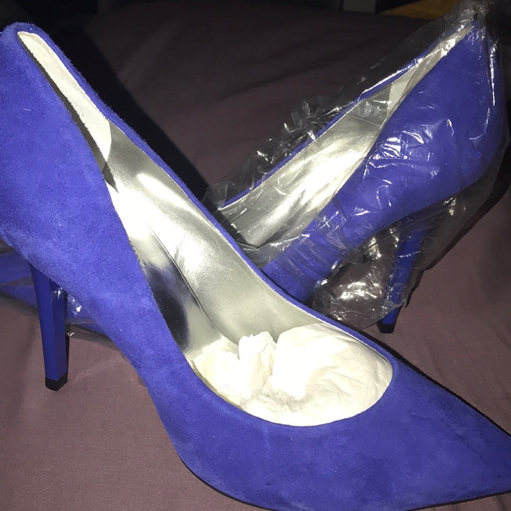 Blue “Suede” Shoes by Guess